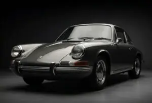Classic collector vehicle representing transparent underbody protection that preserves the original factory appearance.
